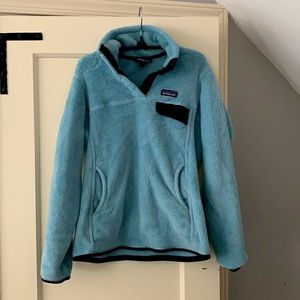 Women’s Blue Patagonia Fleece Pullover